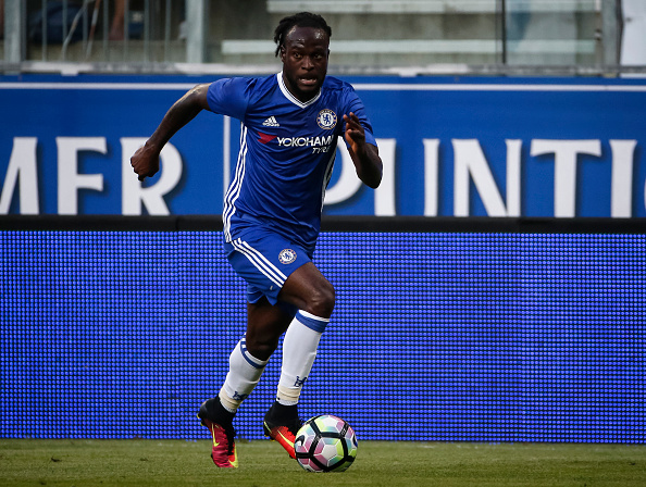 VELDEN, AUSTRIA - JULY 20: Victor Moses of Chelsea in action during the friendly match between WAC RZ Pellets and Chelsea F.C. at Worthersee Stadion on July 20, 2016 in Velden, Austria. (Photo by Srdjan Stevanovic/Getty Images)